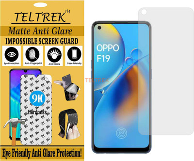 TELTREK Impossible Screen Guard for OPPO F19 CHP2219 (Shatterproof Matte)(Pack of 1)