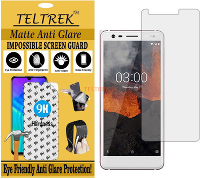 TELTREK Impossible Screen Guard for NOKIA 3.1 (Shatterproof Matte)(Pack of 1)