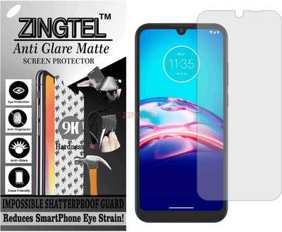 ZINGTEL Impossible Screen Guard for MOTOROLA MOTO E6S (2020) (Matte Finish)(Pack of 1)