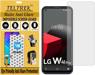 TELTREK Impossible Screen Guard for LG W41 PRO (Shatterproof Matte)(Pack of 1)