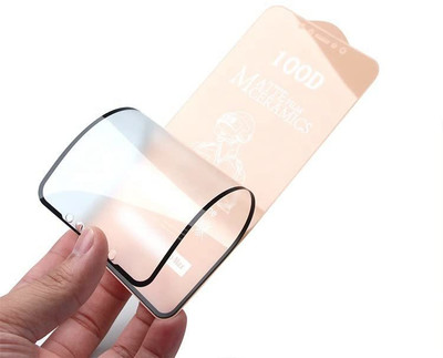 Jacure Screen Guard for Jacure™ Replacement for Vivo Vivo iqoo U3x Screen Protector Matte Finish Look Eye Protector Flexible Film TPU Bubble Free Full Coverage Case Friendly(Pack of 1)