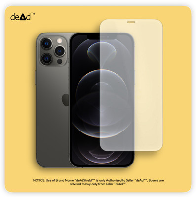 deAdShield Tempered Glass Guard for APPLE iPhone 12 Pro Max(Pack of 1)