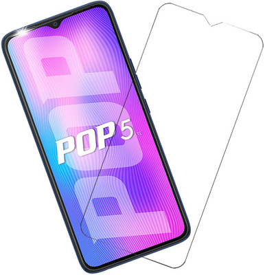 SPRITZEN Tempered Glass Guard for Tecno POP 5 LTE, Tecno POP 5 Pro(Pack of 1)