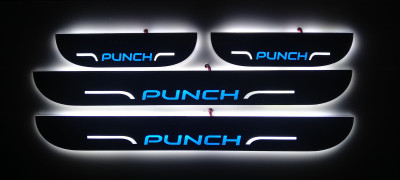 DIAMOND SAJAWAT CAR Punch Door Foot Step Dual Tone Door Sill Plate