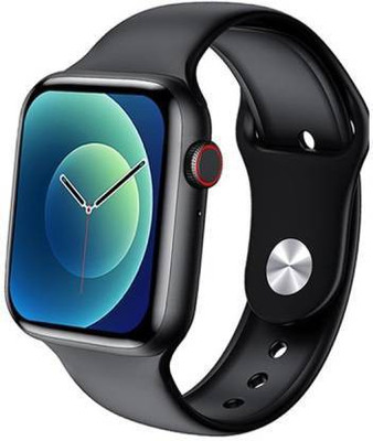 NKL Smartwatch 091 Series 7 BT Calling Like Steps Counter Value Of Money Smartwatch(Black Strap, FREE)