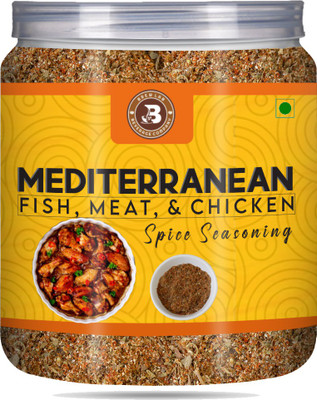 Brew Lab Mediterranean Spices & Seasoning | Mixed Herbs and Masala For Marinade and Grill(250 g)