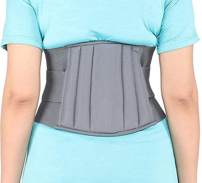 Lunya Lumbo Sacral Support Belt (Waist & Back Support) - For Men & Women Back / Lumbar Support(Grey)