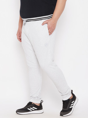 ARDEUR Solid Men White Track Pants