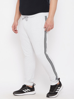 ARDEUR Solid Men White Track Pants