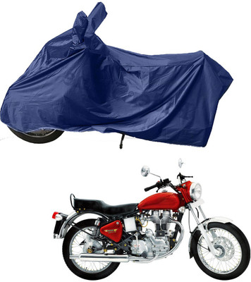 RiderShine Two Wheeler Cover for Royal Enfield(Electra 5S, Blue)