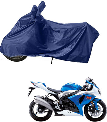 RiderShine Two Wheeler Cover for Suzuki(GSX R1000, Blue)