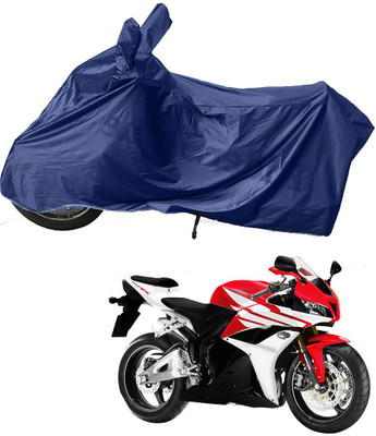 RiderShine Two Wheeler Cover for Honda(CBR 600 RR, Blue)