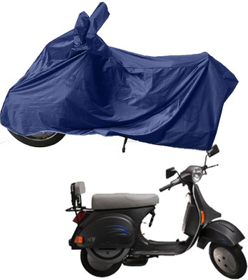 RiderShine Two Wheeler Cover for LML(NV, Blue)