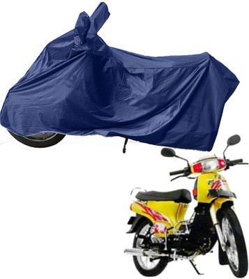 RiderShine Two Wheeler Cover for Kinetic(K4, Blue)