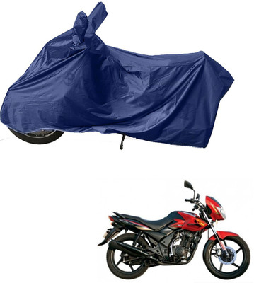 RiderShine Two Wheeler Cover for TVS(Flame 125, Blue)