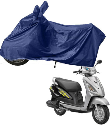 RiderShine Two Wheeler Cover for Suzuki(Swish 125, Blue)