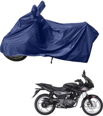 RiderShine Two Wheeler Cover for Bajaj(Pulsar 220 DTS-i, Blue)