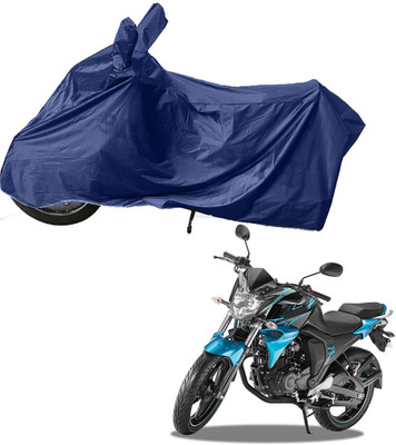 RiderShine Two Wheeler Cover for Yamaha(FZ-S FI, Blue)