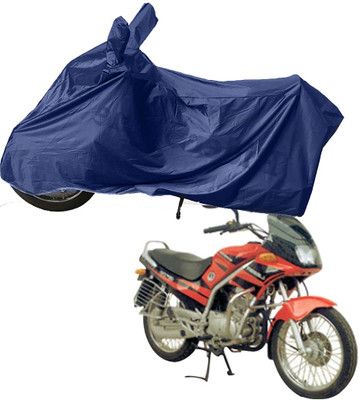 RiderShine Two Wheeler Cover for Kinetic(GF 170, Blue)