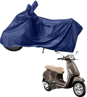 RiderShine Two Wheeler Cover for Piaggio(Vespa VXL 125, Blue)
