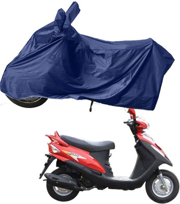 RiderShine Two Wheeler Cover for Mahindra(Flyte, Blue)