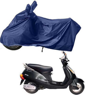 RiderShine Two Wheeler Cover for Kinetic(Nova EX, Blue)