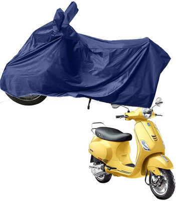 RiderShine Two Wheeler Cover for Piaggio(Vespa VXL 150, Blue)
