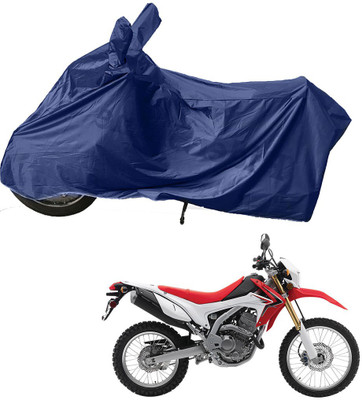 RiderShine Two Wheeler Cover for Honda(CRF 250 L, Blue)