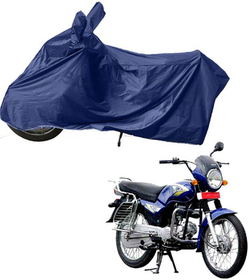 RiderShine Two Wheeler Cover for Kinetic(Boss, Blue)