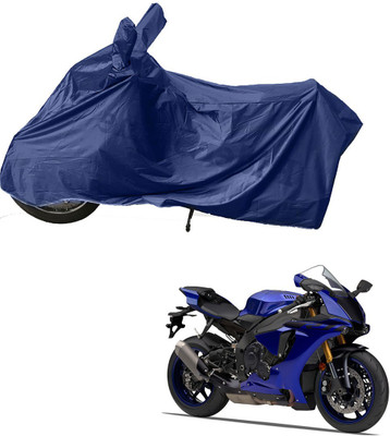 RiderShine Two Wheeler Cover for Yamaha(YZF R1, Blue)