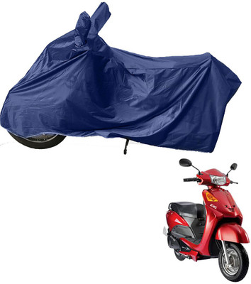 RiderShine Two Wheeler Cover for Indus(Yo EXL, Blue)
