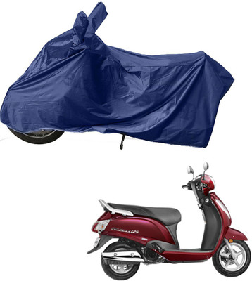 RiderShine Two Wheeler Cover for Suzuki(New Access 125, Blue)