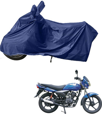 RiderShine Two Wheeler Cover for Bajaj(Platina 125, Blue)