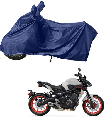 RiderShine Two Wheeler Cover for Yamaha(MT-09, Blue)