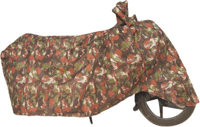 Shelterhub Enterprises Two Wheeler Cover for Bajaj(Discover 100 DTS-i, Green)