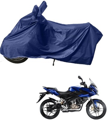 RiderShine Two Wheeler Cover for Bajaj(Pulsar AS 150, Blue)