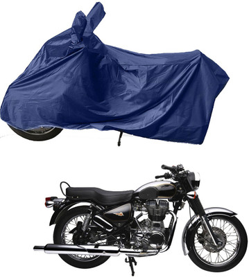 RiderShine Two Wheeler Cover for Royal Enfield(Electra 4S, Blue)