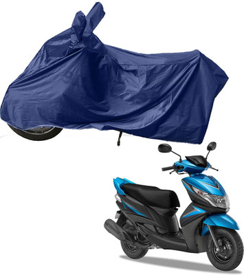 RiderShine Two Wheeler Cover for Yamaha(Ray, Blue)