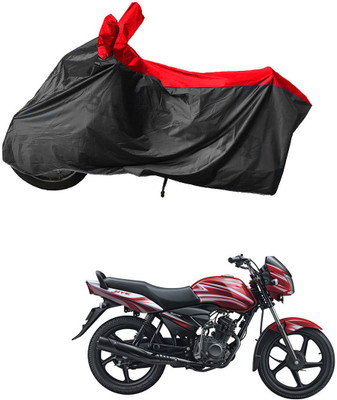 RiderShine Waterproof Two Wheeler Cover for TVS(Jive, Black, Red)