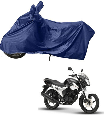 RiderShine Two Wheeler Cover for Yamaha(SZ R, Blue)