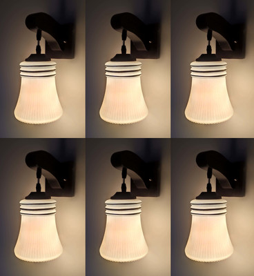 PR Prashant Swing Arm Wall Light Wall Lamp Without Bulb(Pack of 6)