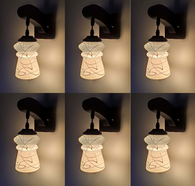 PR Prashant Swing Arm Wall Light Wall Lamp Without Bulb(Pack of 6)