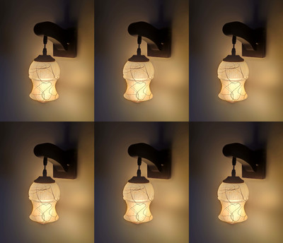 PR Prashant Swing Arm Wall Light Wall Lamp Without Bulb(Pack of 6)
