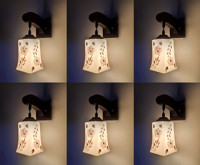 PR Prashant Swing Arm Wall Light Wall Lamp Without Bulb(Pack of 6)