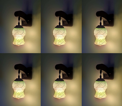 PR Prashant Pendant Wall Lamp Without Bulb(Pack of 6)