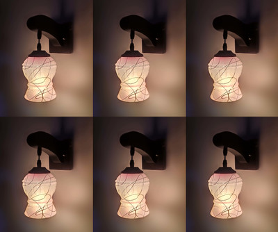 PR Prashant Swing Arm Wall Light Wall Lamp Without Bulb(Pack of 6)