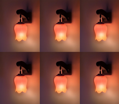 PR Prashant Swing Arm Wall Light Wall Lamp Without Bulb(Pack of 6)