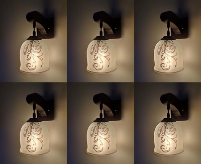 PR Prashant Swing Arm Wall Light Wall Lamp Without Bulb(Pack of 6)