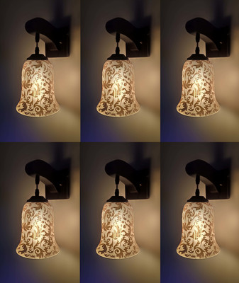 PR Prashant Swing Arm Wall Light Wall Lamp Without Bulb(Pack of 6)