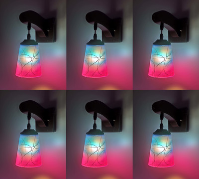 PR Prashant Swing Arm Wall Light Wall Lamp Without Bulb(Pack of 6)